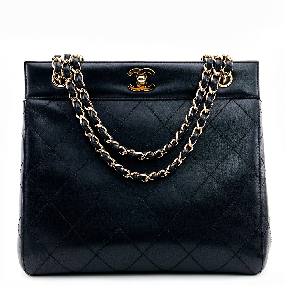 Chanel Vintage Caviar Chain Bag