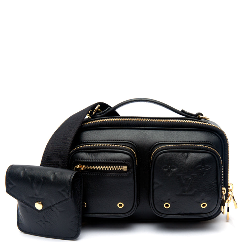 3D model Louis Vuitton Utility Crossbody Bag Black VR / AR / low