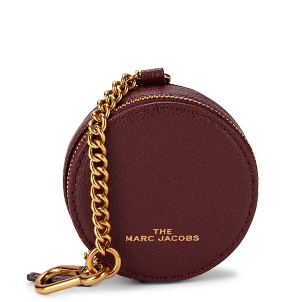 Celine Panier Airpods Case in Raffia And Calfskin With Strap