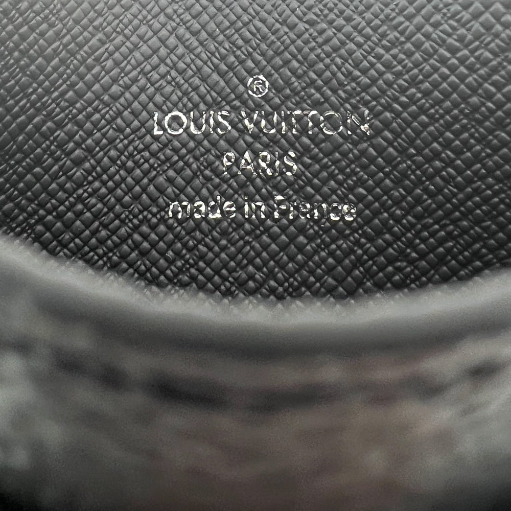 Louis Vuitton Double Card Holder Monogram Eclipse Canvas