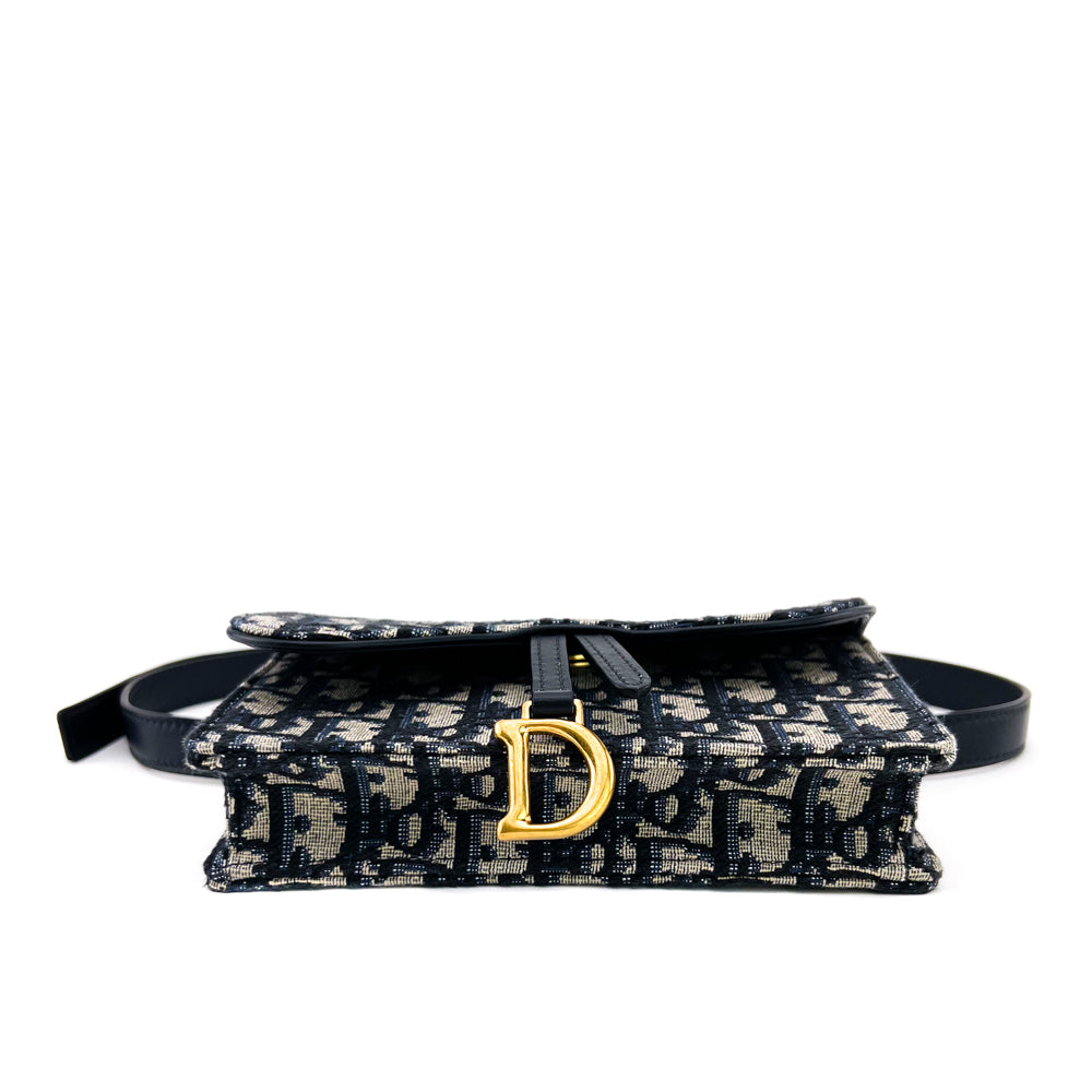 Dior Oblique Saddle Belt Pouch, Dior Handbags