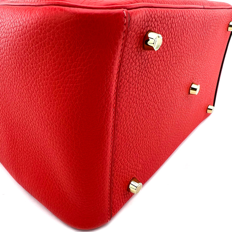 Hermes, Bags, Sold 0 Authentic Hermes Lindy 30 Rouge Tomate