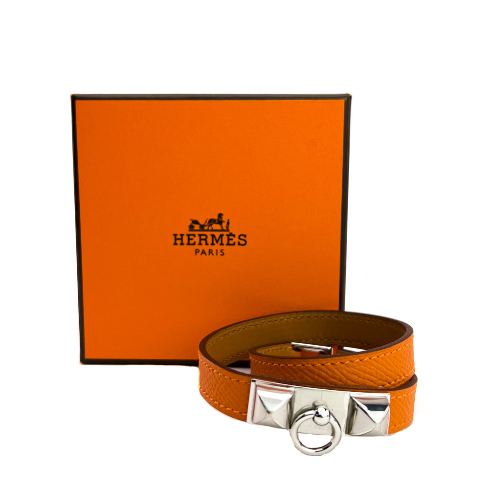 Ｈermes on sale Orange Bracelet