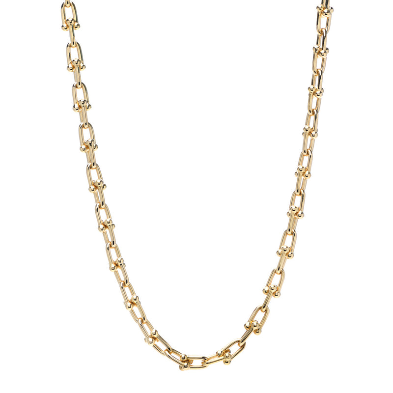 Tiffany & Co 18k Yellow Gold HardWear Small Link Necklace