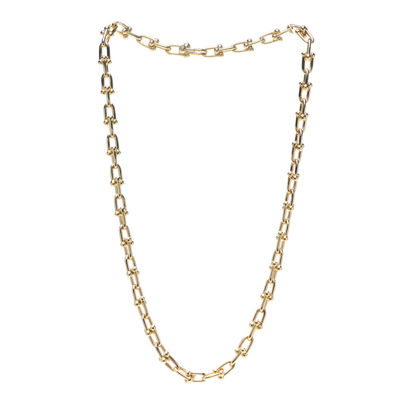 Tiffany & Co 18k Yellow Gold HardWear Small Link Necklace Luxybit