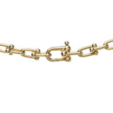 Tiffany & Co 18k Yellow Gold HardWear Small Link Necklace