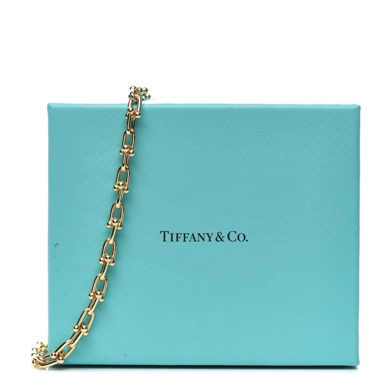 Tiffany & Co 18k Yellow Gold HardWear Small Link Necklace