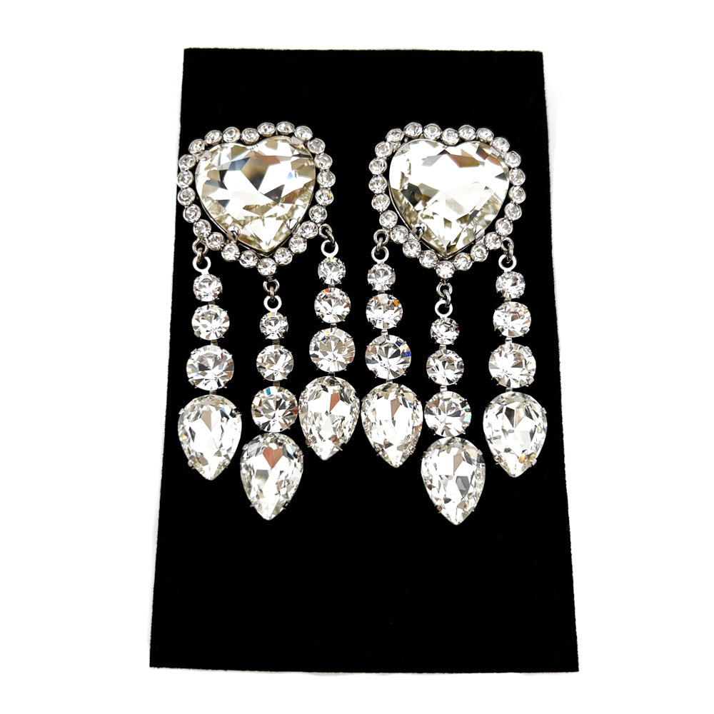 Alessandra rich heart orders earrings