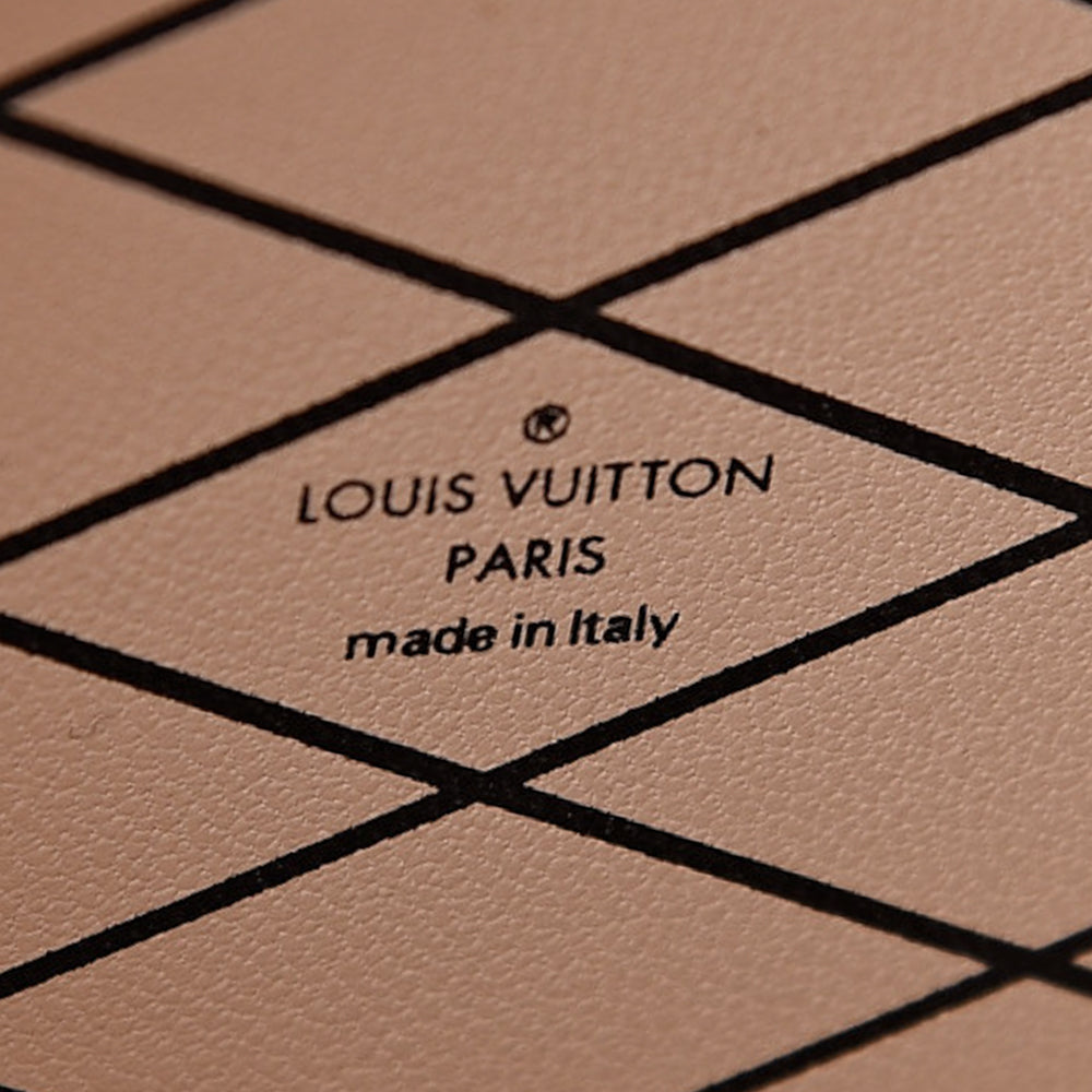 Louis Vuitton Brown Leather Grace Coddington Catogram Petite Boîte Chapeau
