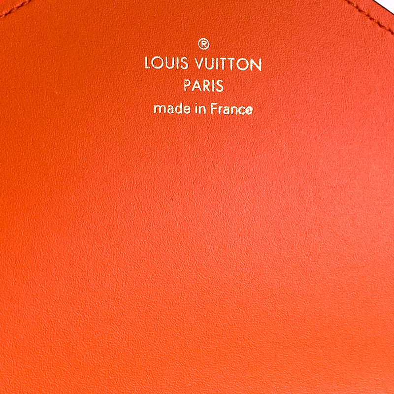 Louis Vuitton Limited Edition Marron/Orange Catogram Canvas Micro