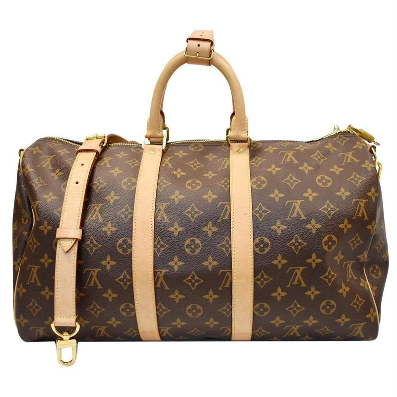 Louis Vuitton, Bags, Authentic Louis Vuitton Keepall 6 Bandouliere Travel  Monogram Unisex With Strap