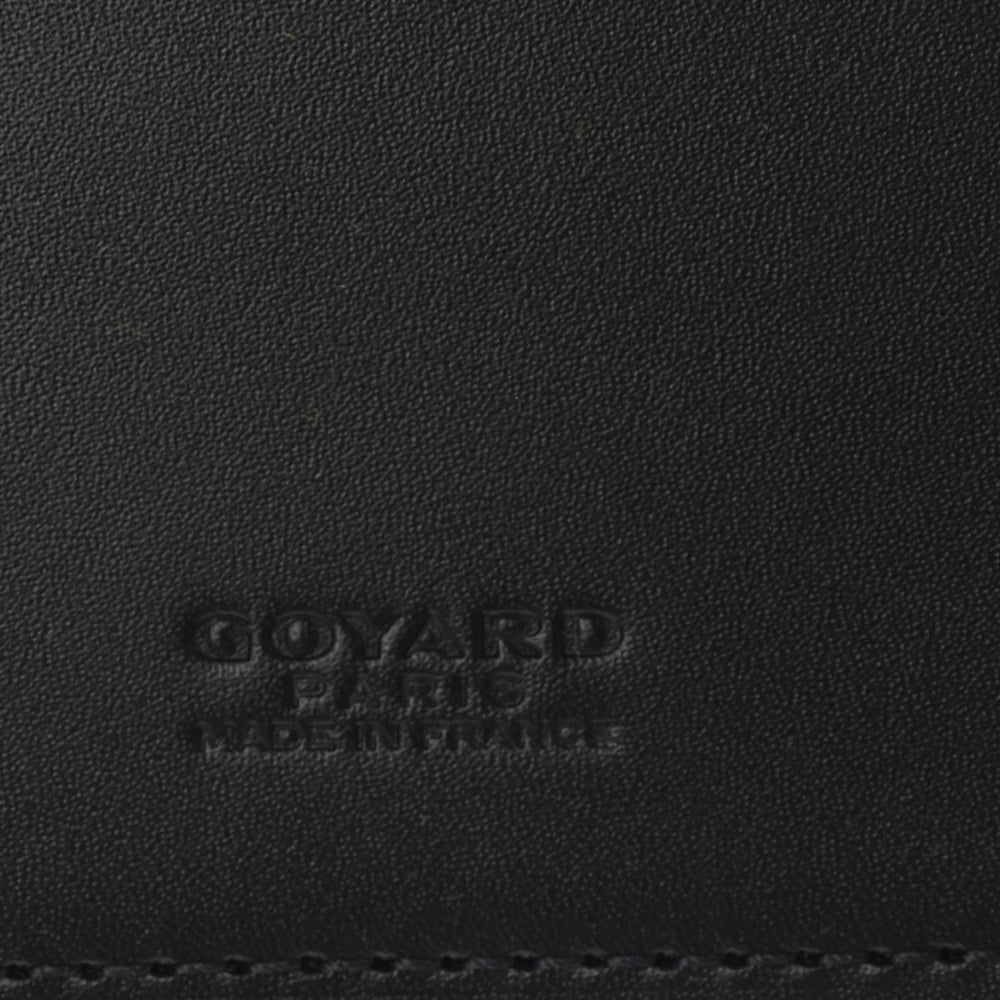 Goyard Black Goyardine Coated Canvas Victoire Bifold Card Holder Goyard