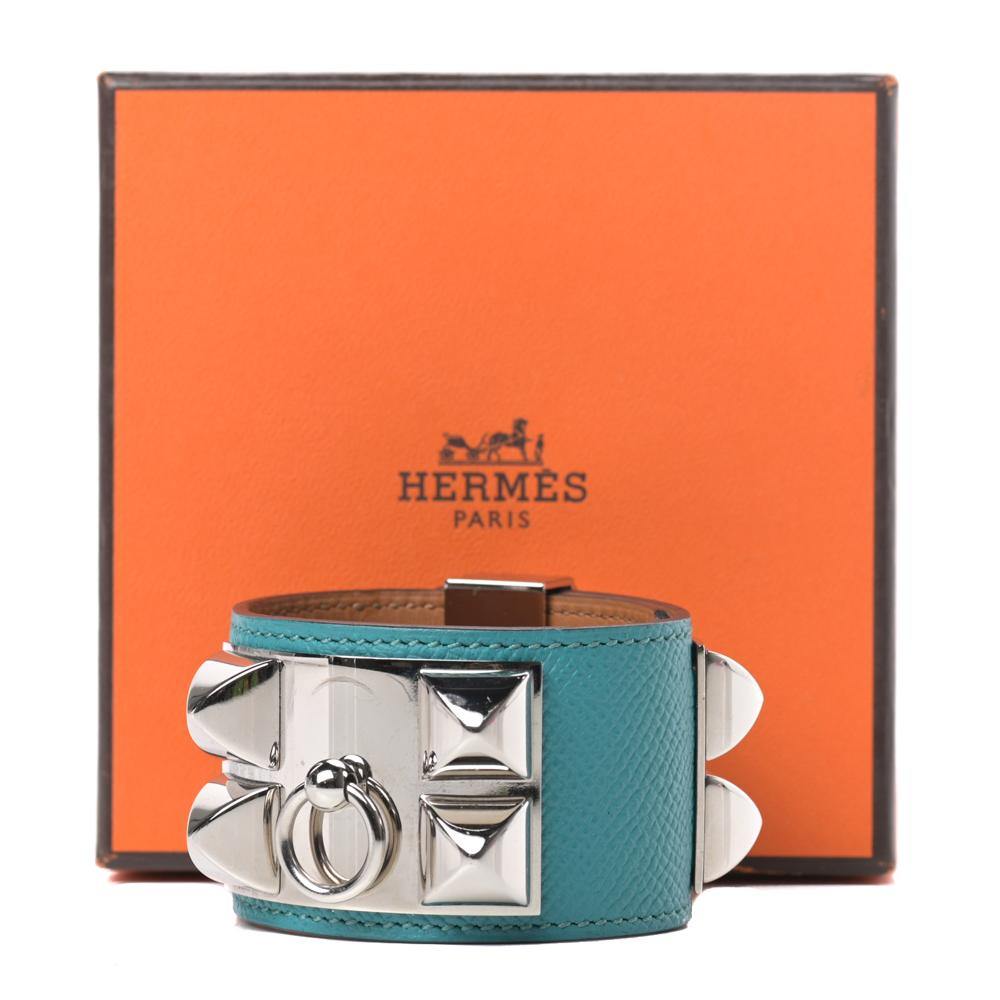 Hermes Bleu Paon Veau epsom laiton palladie card case nib – Down The Rabbit  Hole MN