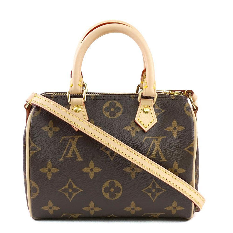 Louis Vuitton - Authenticated Nano Noé Handbag - Cloth Brown for Women, Very Good Condition