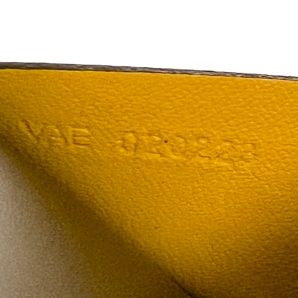Goyard Victorie Insert Card Holder Orange in Canvas/Calfskin - US