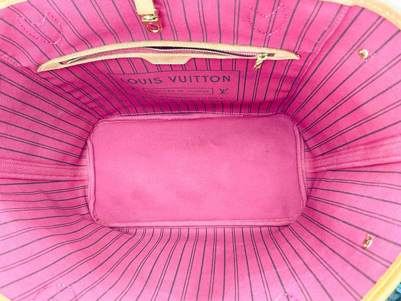 Shop Louis Vuitton NEVERFULL pink