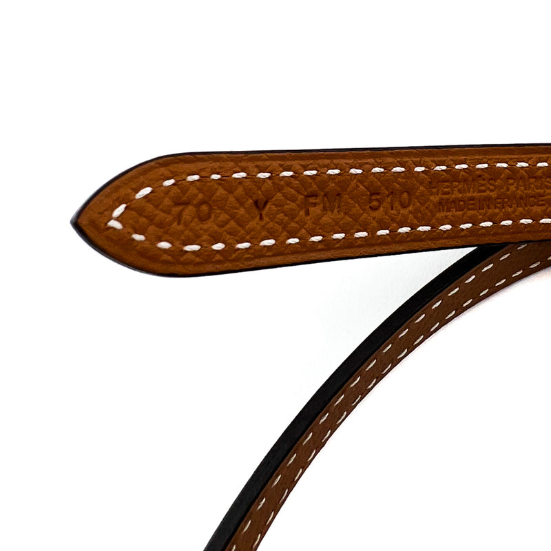 Hermes Swift Leather Reversible Focus H Belt