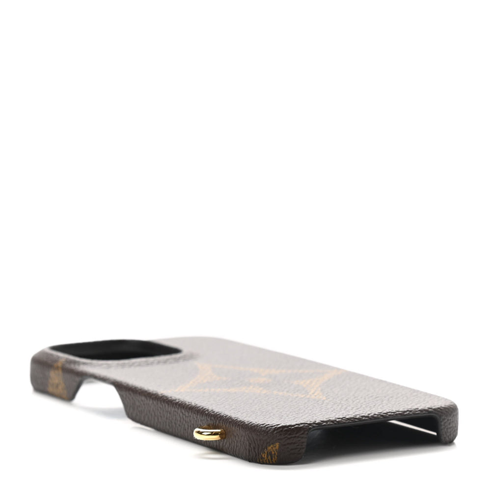 Louis Vuitton iPhone 13 Pro Bumper Monogram Eclipse