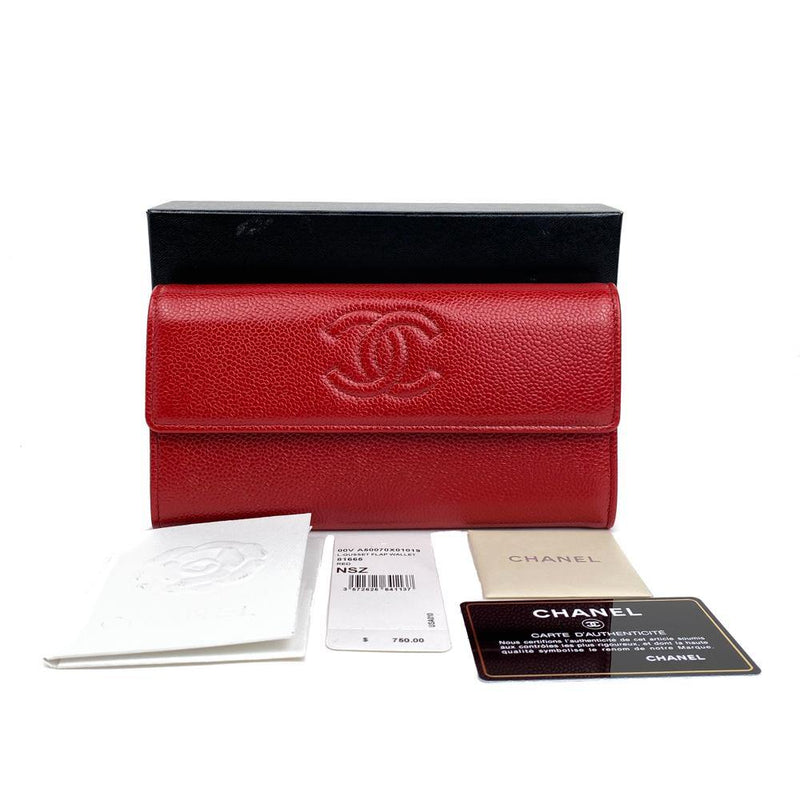 Chanel - Authenticated Wallet - Leather Black Plain For Woman, Good condition