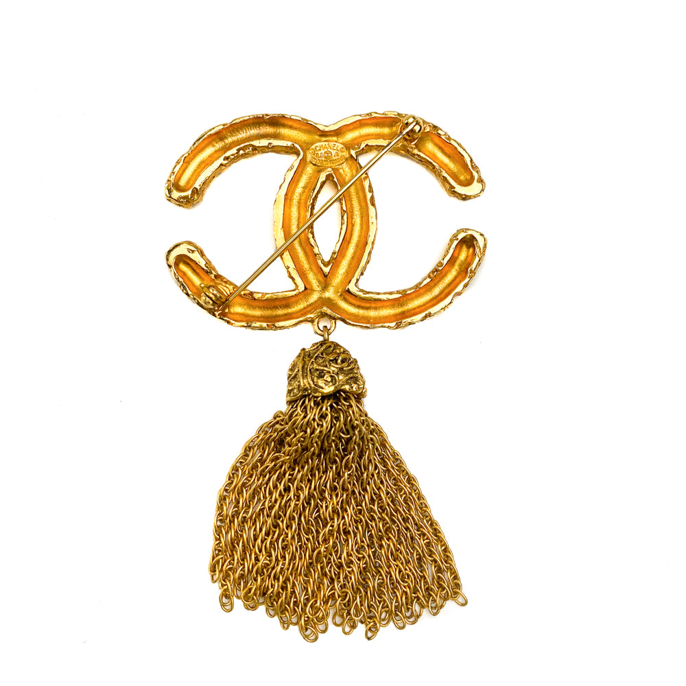 Chanel CC Brooch Pin 99a Classical Retro Women's (Authentic Pre-Owned)
