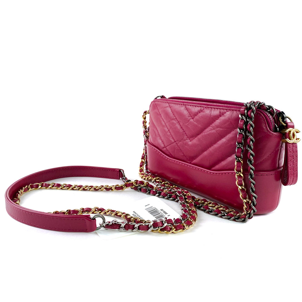 Chanel Gabrielle Wallet On Chain - Black Crossbody Bags, Handbags