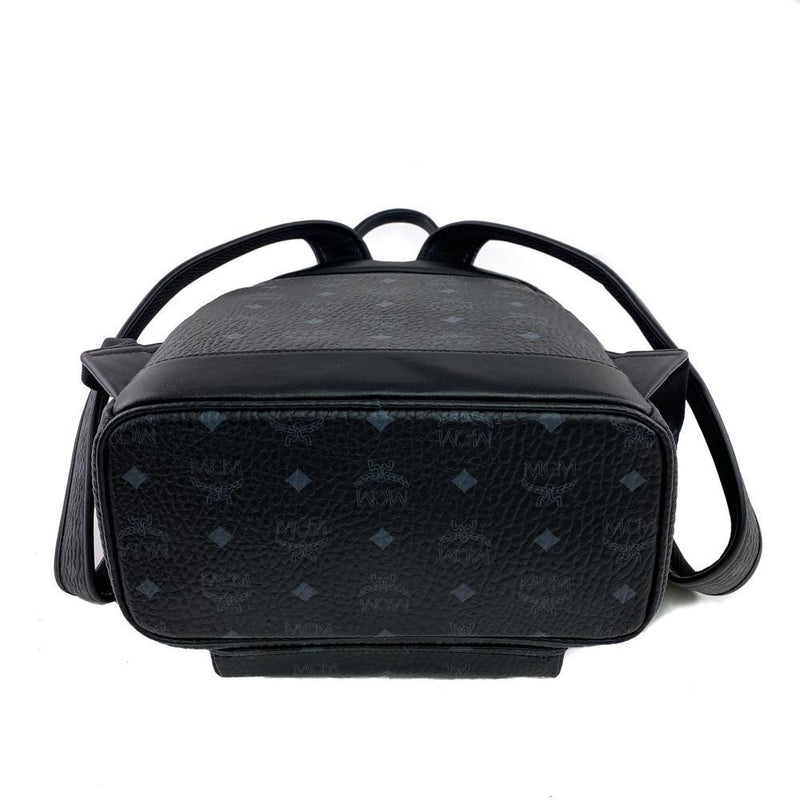 MCM, Bags, Authentic Mcm Micro Crossbody Bag In White Monogram Canvas And  Black Leather
