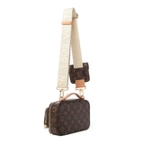 Lv Louis Vuitton Utility Crossbody M80450 Black Women Shoulder Bag