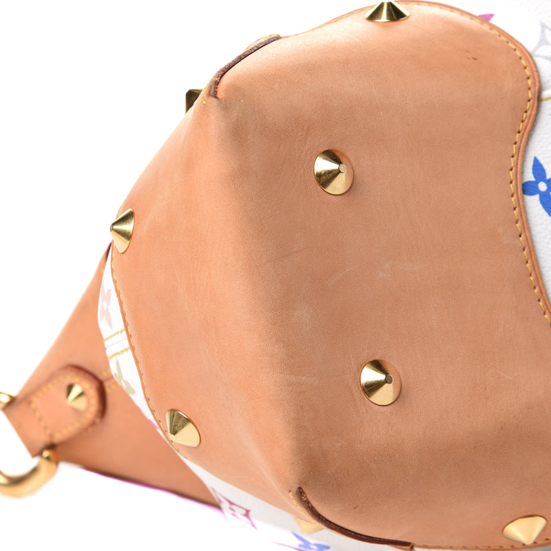 LOUIS VUITTON MONOGRAM Multicolor White Judy GM Shoulder Bag Handbag #1  Rise-on