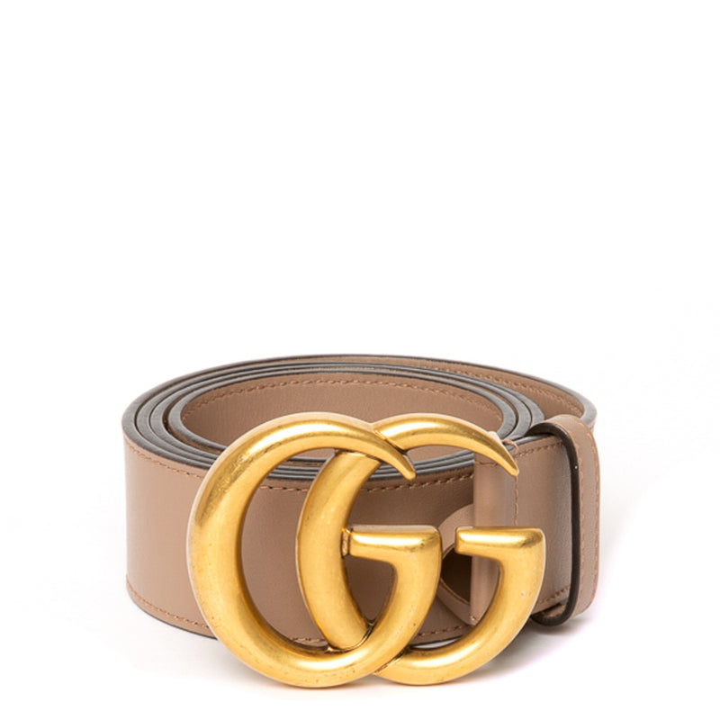 Gucci Women's Double G Buckle GG Belt
