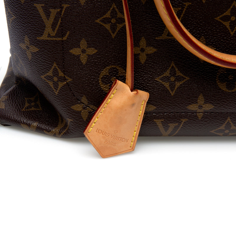 Louis Vuitton Monogram Flower Tote Convertible Satchel Bag
